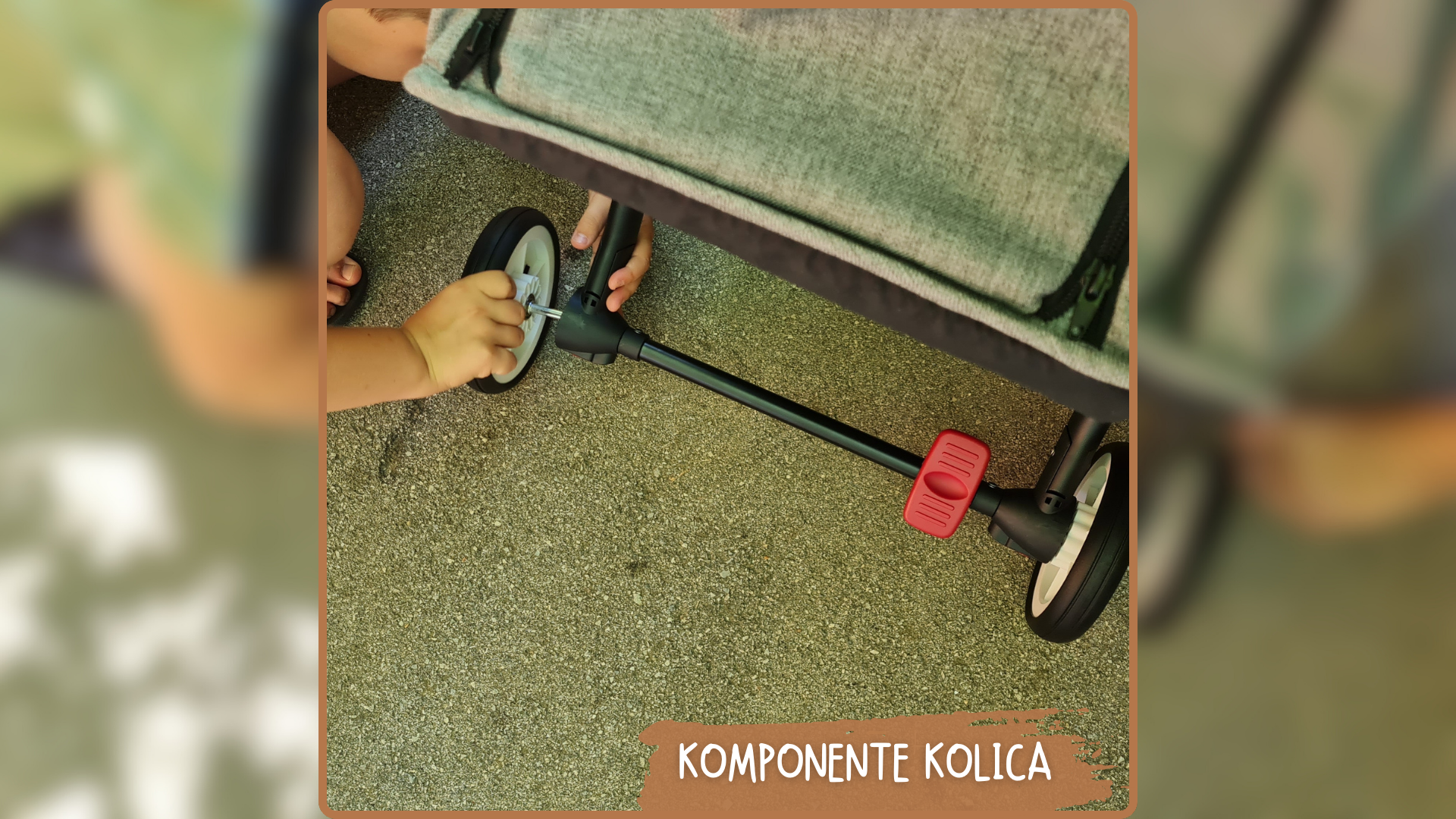 KOMPONENTE KOLICA DIJELOVI