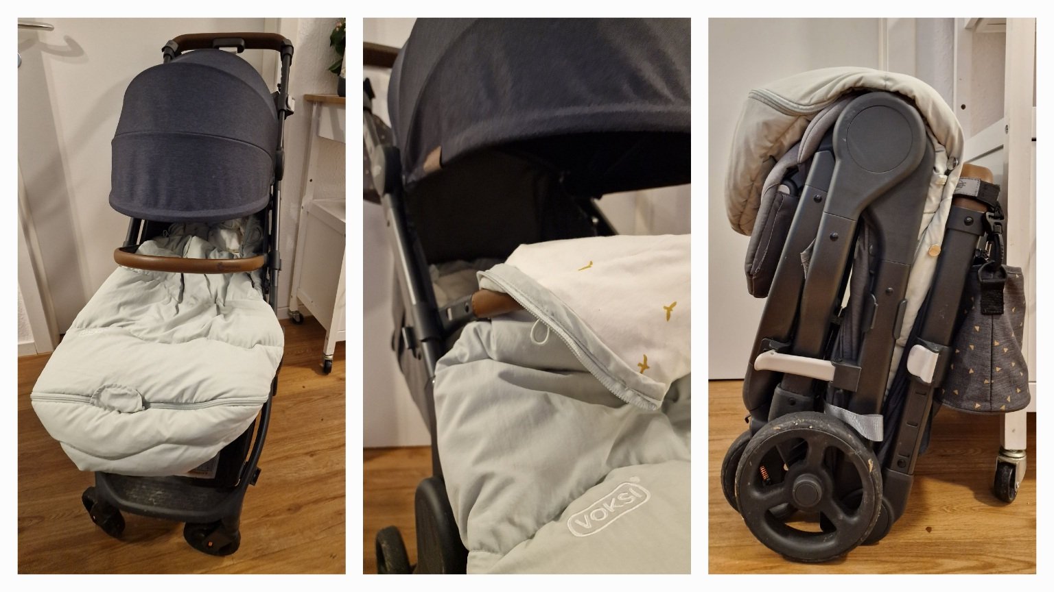 Ergobaby Metro Plus Deluxe Voksi Urban zimska vreća sklapanje