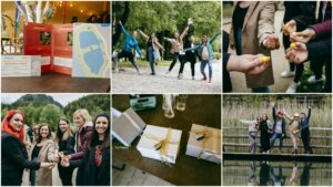 Jezero Jasna lov na blago Joolz Baby Center Slovenia Hrvatska event